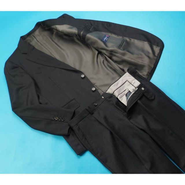 新品17.3万円 大手百貨店扱い 日本製 秋冬『Ermenegildo Zegna ゼニア ELECTA 伊製生地』ウール100% 微起毛 スーツ AB5濃灰(30) 6430AK 新品17.3万円 大手百貨店扱い 日本製 秋冬『Ermenegildo Zegna ゼニア ELECTA 伊製生地』ウール100% 微起毛 スーツ AB5濃灰(30) 6430AK