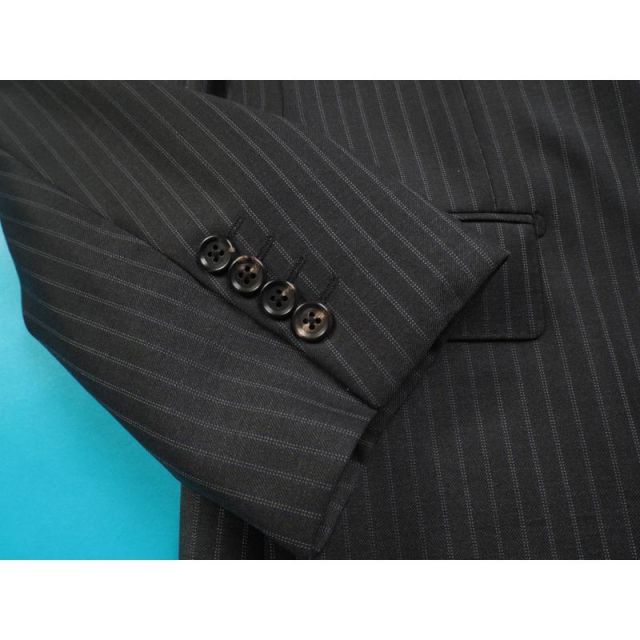 新品12.9万円 大手百貨店扱い 日本製 秋冬『Loro Piana ロロピアーナ FOUR SEASONS 伊製生地』艶感 ウール100% スーツ BB6濃灰(30) 6630AK 新品12.9万円 大手百貨店扱い 日本製 秋冬『Loro Piana ロロピアーナ FOUR SEASONS 伊製生地』艶感 ウール100% スーツ BB6濃灰(30) 6630AK