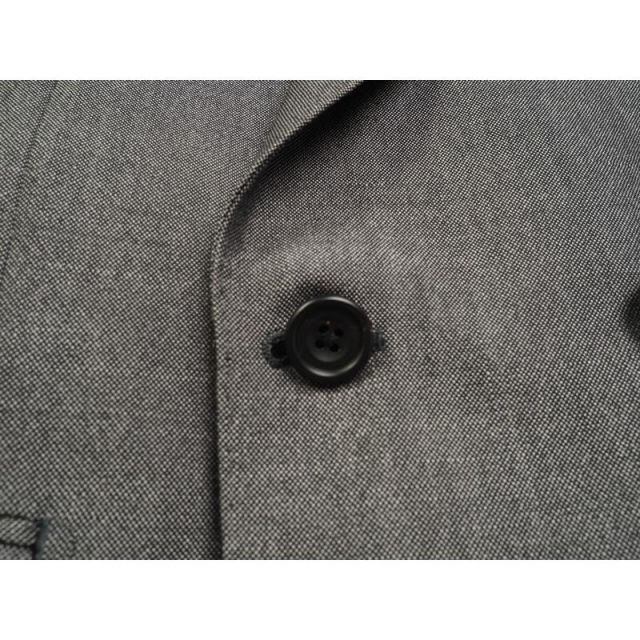新品18万円 azabu tailor 麻布テーラー 日本製 春秋冬『DORMEUIL ドーメル TONIK 英国製生地』ダブルブレスト スーツ 46A(A5)灰 0211-050