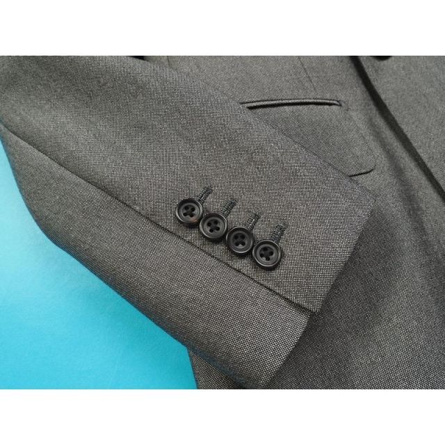 新品18万円 azabu tailor 麻布テーラー 日本製 春秋冬『DORMEUIL ドーメル TONIK 英国製生地』ダブルブレスト スーツ 46A(A5)灰 0211-050