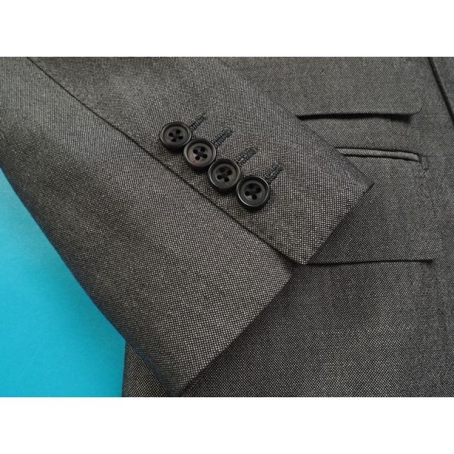 新品18万円 azabu tailor 麻布テーラー 日本製 春秋冬『DORMEUIL ドーメル TONIK 英国製生地』ダブルブレスト スーツ 46A(A5)灰 0127-130