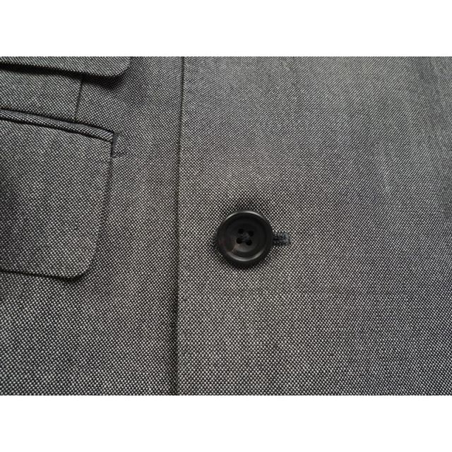 新品18万円 azabu tailor 麻布テーラー 日本製 春秋冬『DORMEUIL ドーメル TONIK 英国製生地』ダブルブレスト スーツ 46A(A5)灰 0127-130