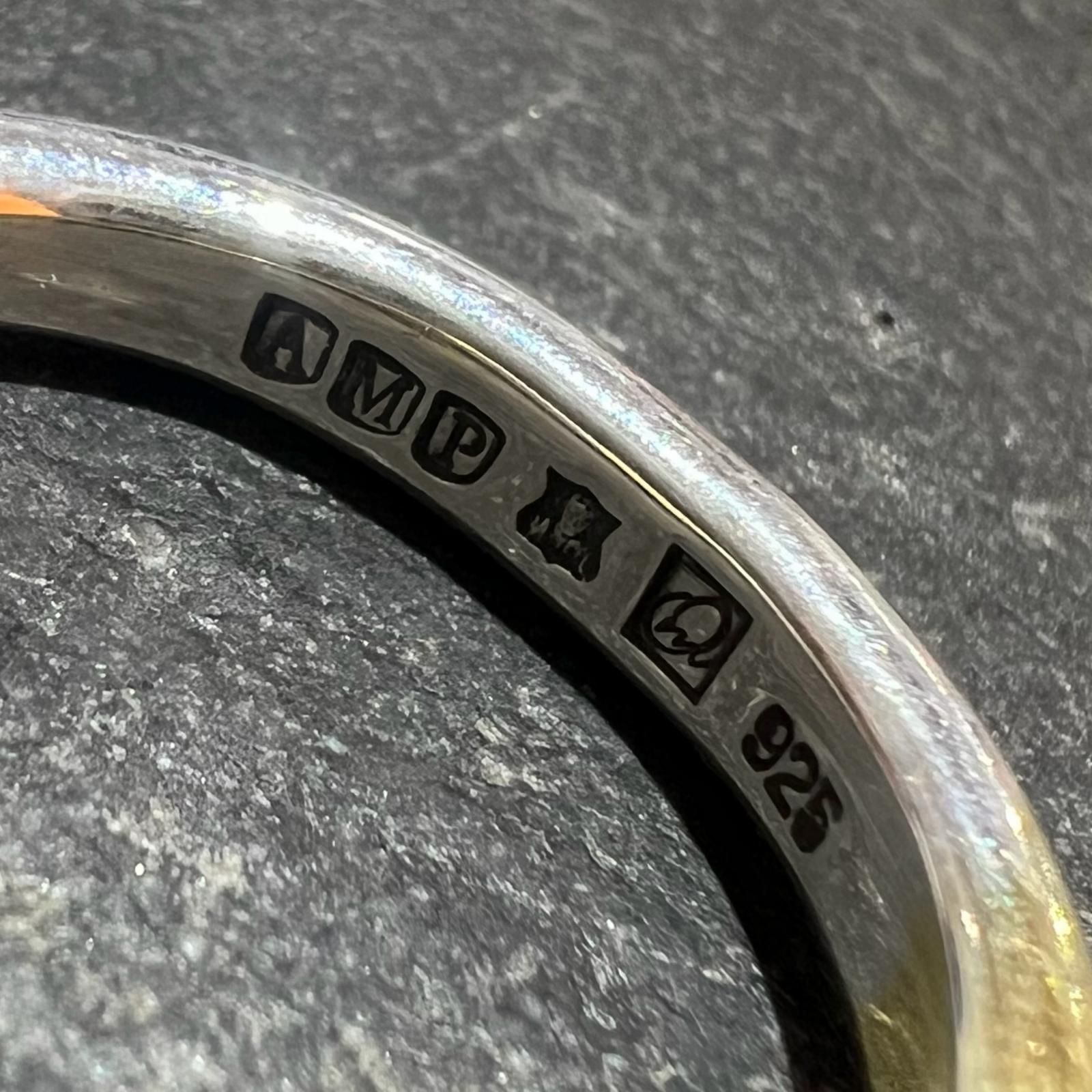 参考上代24200円 amp japan Tapered Narrow RG リング 指輪 アンプ 
