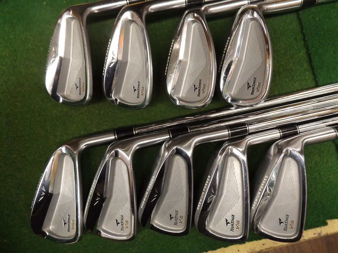 4138 TOURSTAGE ViQ FORGED 2006 #4-PW,PS,SW NS50GH WF R ブリヂストン アイアンセット 026252