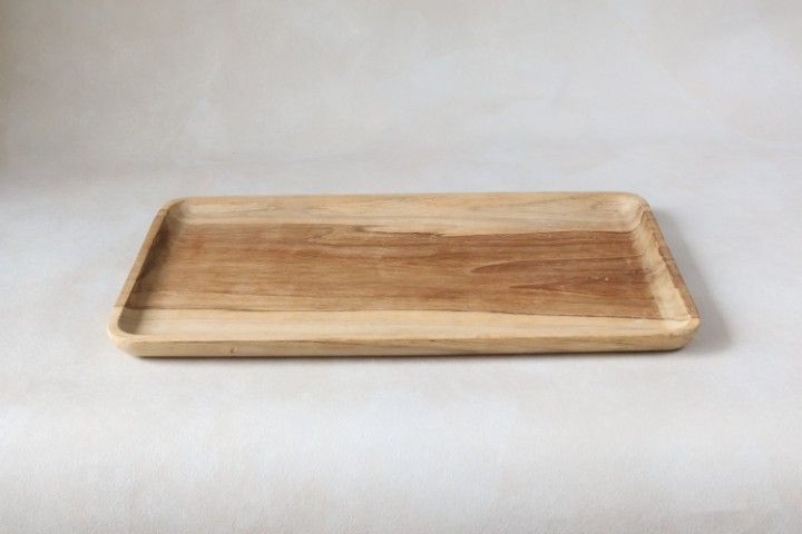 天然木 中国茶・煎茶盆　o-120