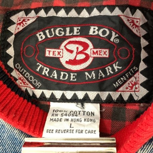 中古】 BUGLE BOY デニムジャケット 90s vintage 90年代 OLD ブルゾン