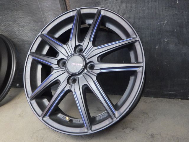 3854】B送料無料△BS ECO FORME SE-20△15x4.5J 4穴 100+45△4本