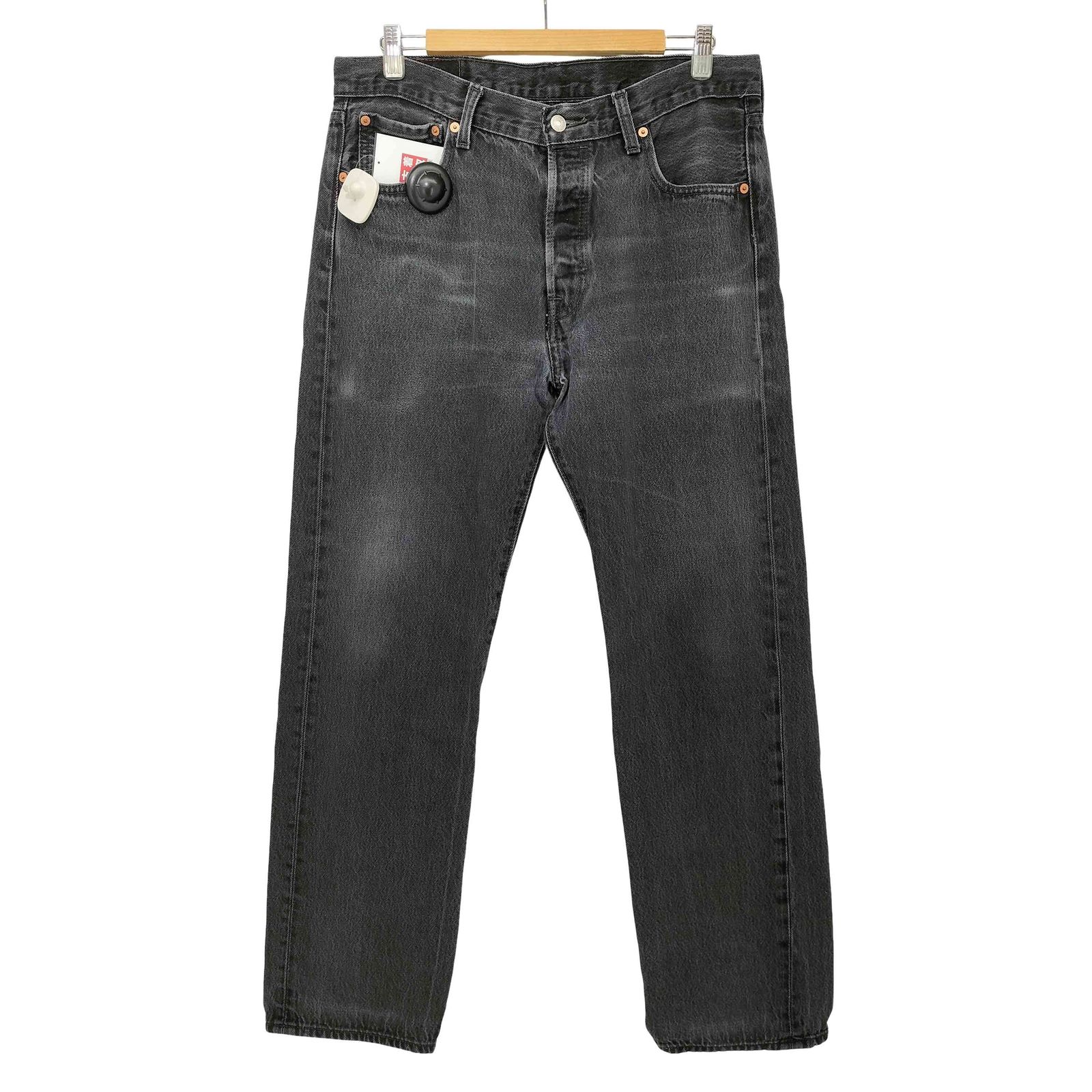 リーバイス Levis エジプト製 501 後染め ブラック デニムパンツ 