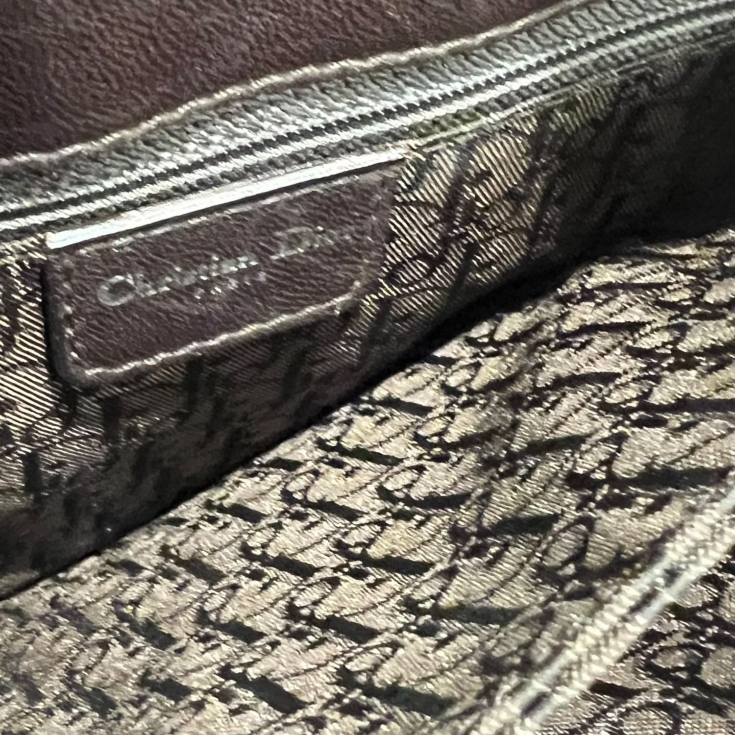 【中古】 Christian Dior クリスチャン・ディオール アドミッドイット ワンショルダーバッグ ダックブラウン 26015567 SA
