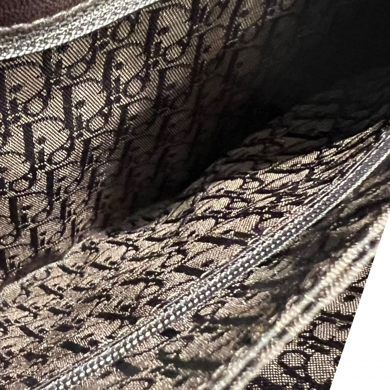 【中古】 Christian Dior クリスチャン・ディオール アドミッドイット ワンショルダーバッグ ダックブラウン 26015567 SA