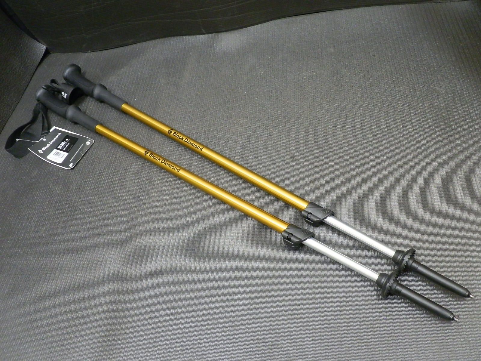 未使用品 Black Diamond ブラックダイヤモンド TRAIL SPORT 2 トレイルスポーツ2 80cm～140cm トレッキングポール
