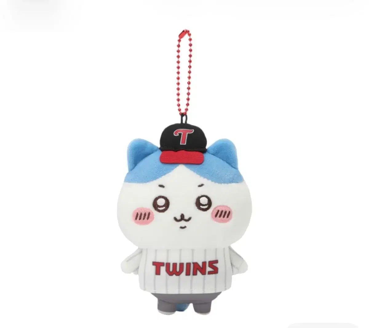 未開封新品 LGツインズ LG TWINS ちいかわ キーホルダー ハチワレ