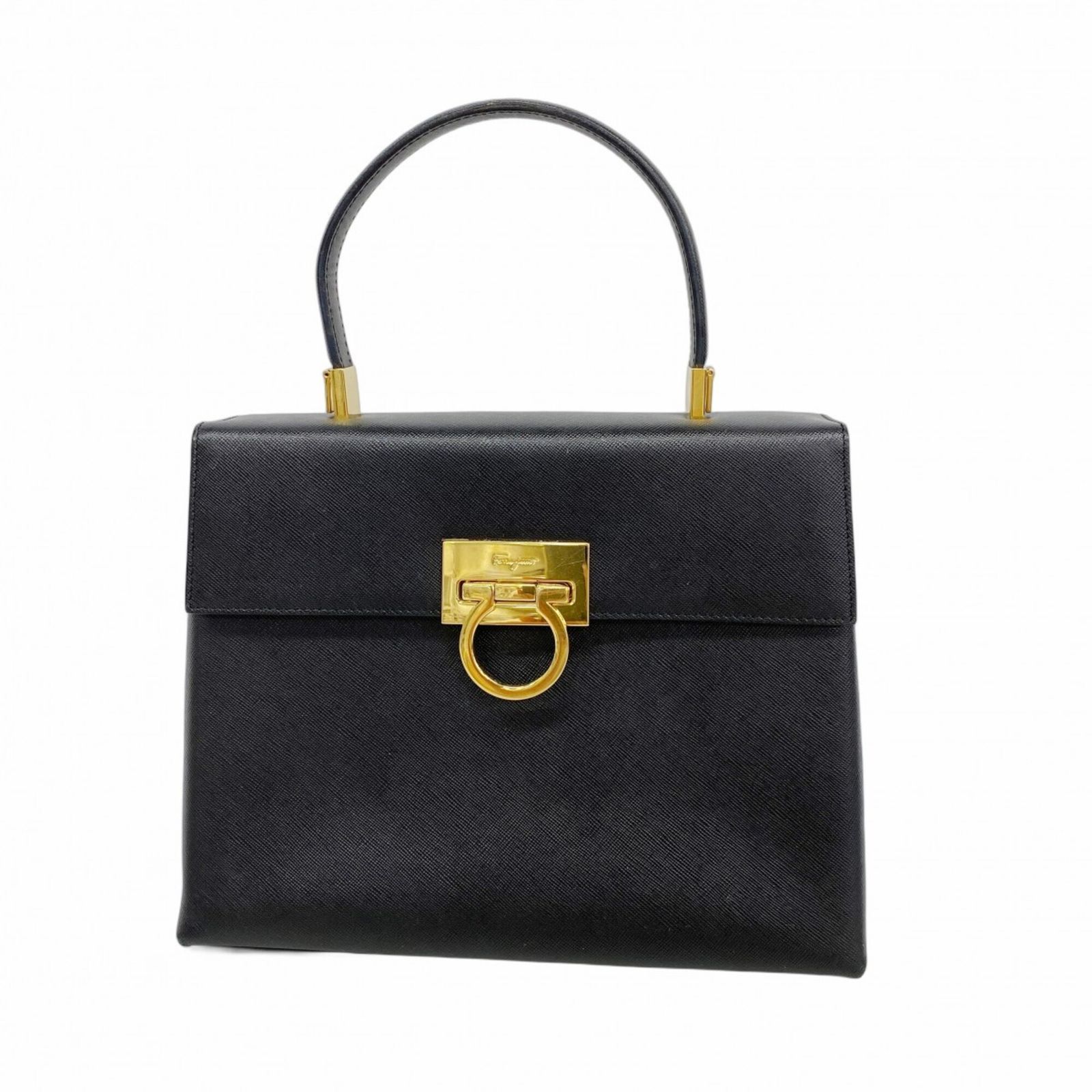 サルヴァトーレ・フェラガモ(Salvatore Ferragamo) サルヴァトーレフェラガモ ハンドバッグ ガンチーニ レザー ブラック レディース P3025092