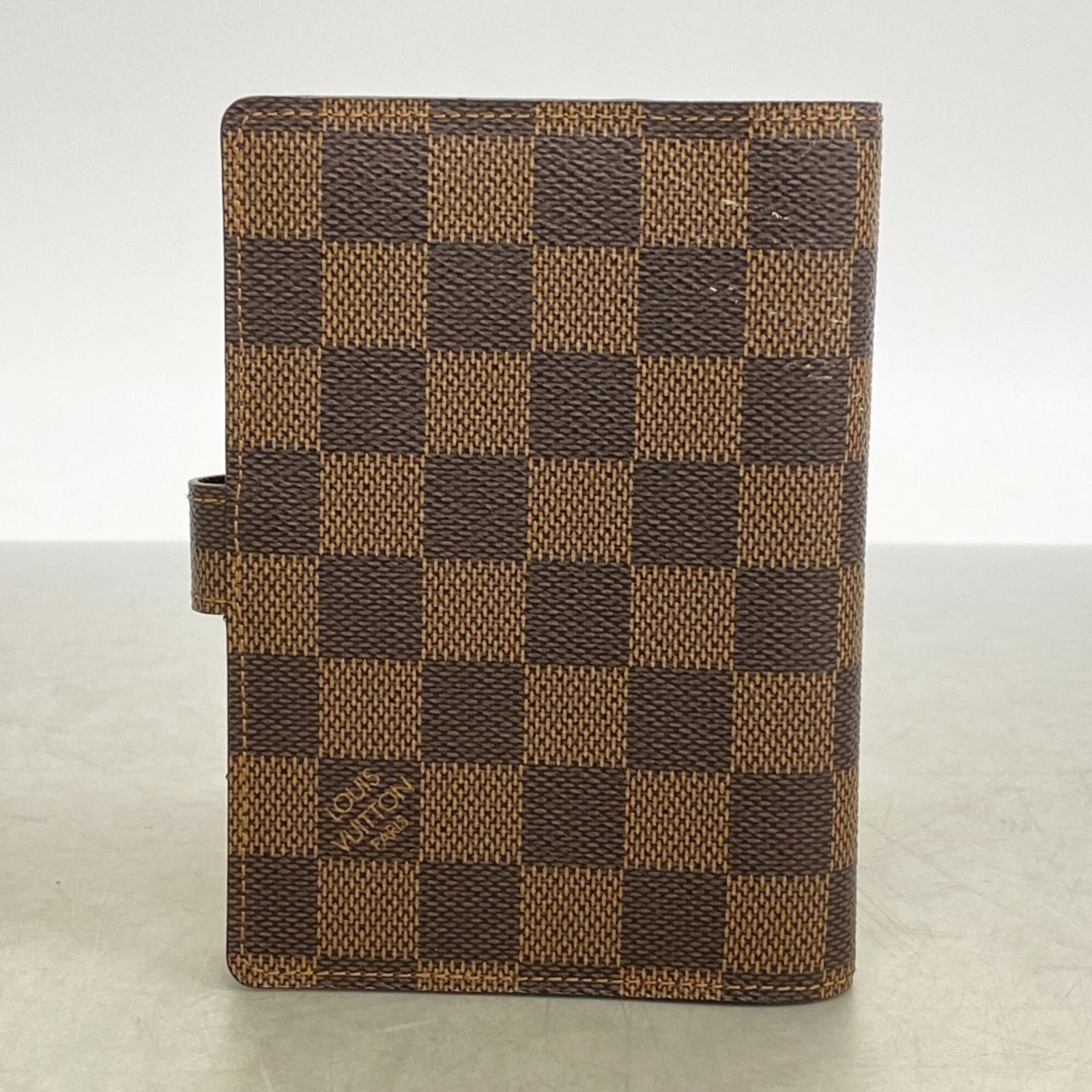 ルイ・ヴィトン(Louis Vuitton) ルイ・ヴィトン 手帳カバー ダミエ アジェンダPM R20700 エベヌメンズ レディース P3023952