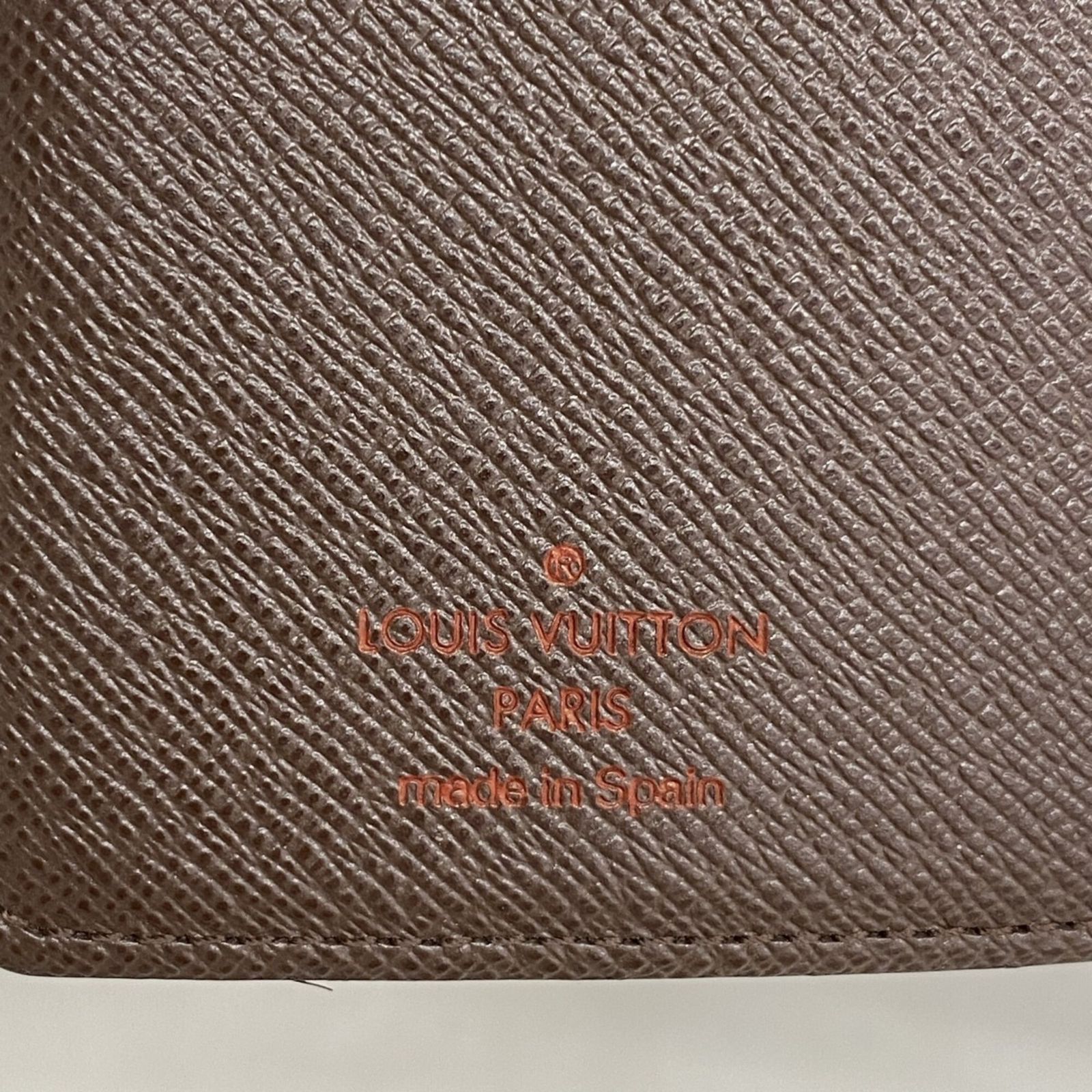 ルイ・ヴィトン(Louis Vuitton) ルイ・ヴィトン 手帳カバー ダミエ アジェンダPM R20700 エベヌメンズ レディース P3023952