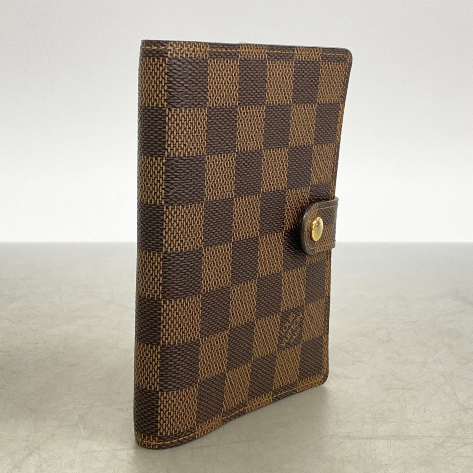 ルイ・ヴィトン(Louis Vuitton) ルイ・ヴィトン 手帳カバー ダミエ アジェンダPM R20700 エベヌメンズ レディース P3023952