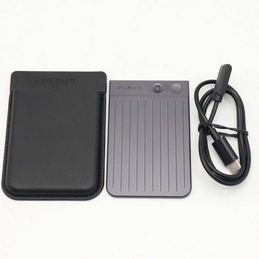 【美品】PLAUD NOTE PLD-64G-BL-JP ブラック 64GB AIボイスレコーダー プラウド ノート 本体