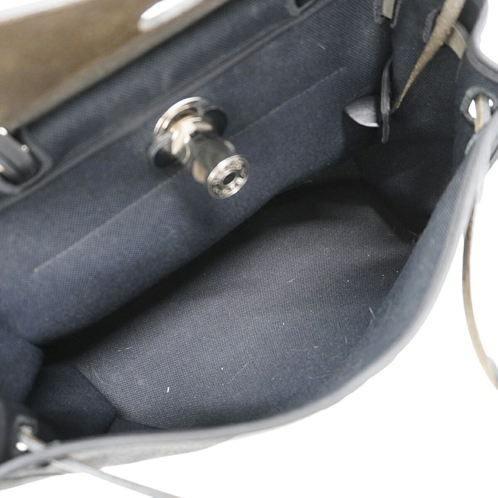 エルメス(Hermes) エルメス ハンドバッグ エールバッグジップPM トワルオフィシエ ブラック A刻印 2wayバッグレディース P3023945 エルメス(Hermes) エルメス ハンドバッグ エールバッグジップPM トワルオフィシエ ブラック A刻印 2wayバッグレディース P3023945
