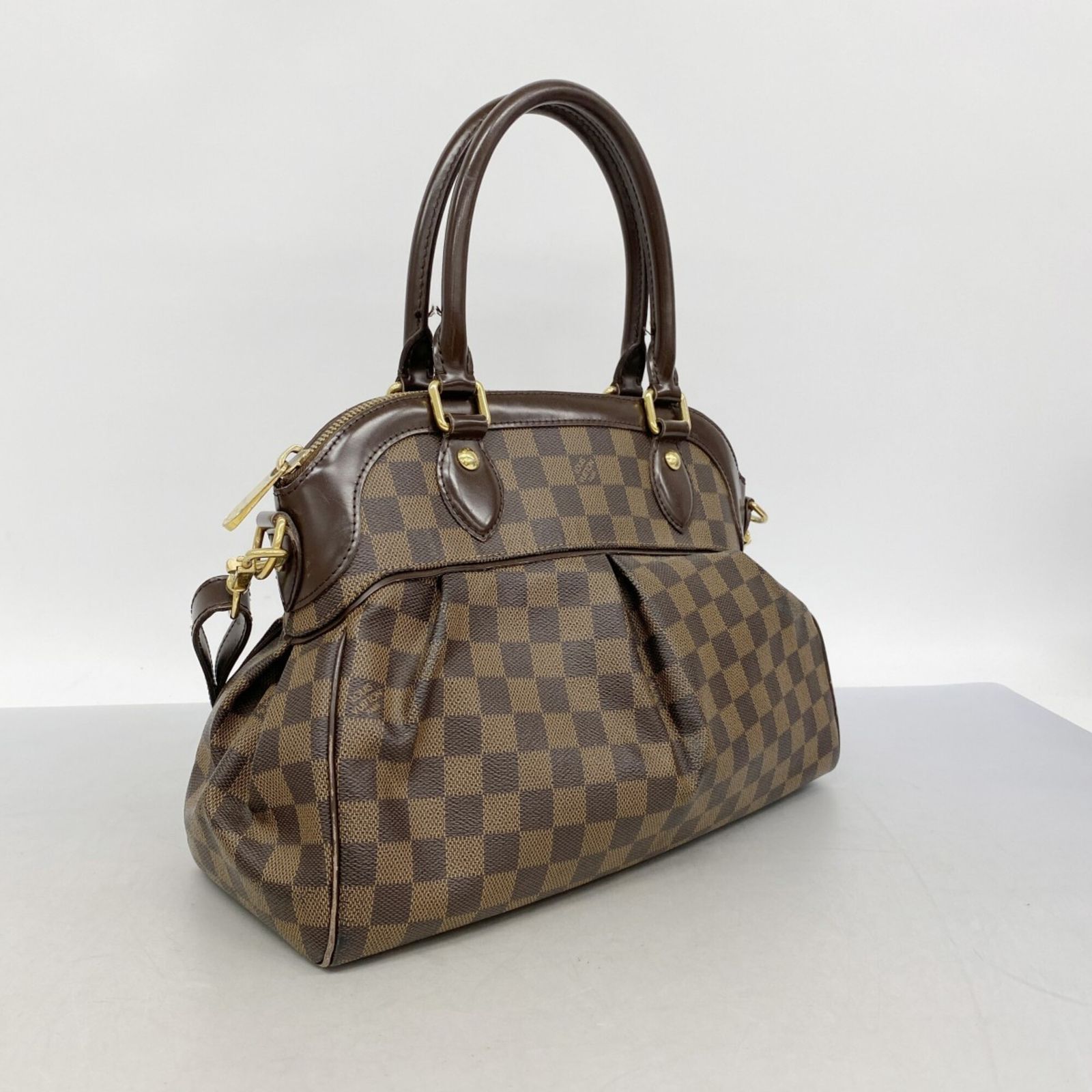 ルイ・ヴィトン(Louis Vuitton) ルイ・ヴィトン ハンドバッグ ダミエ トレヴィPM N51997 エベヌ 2wayバッグレディース P3018903