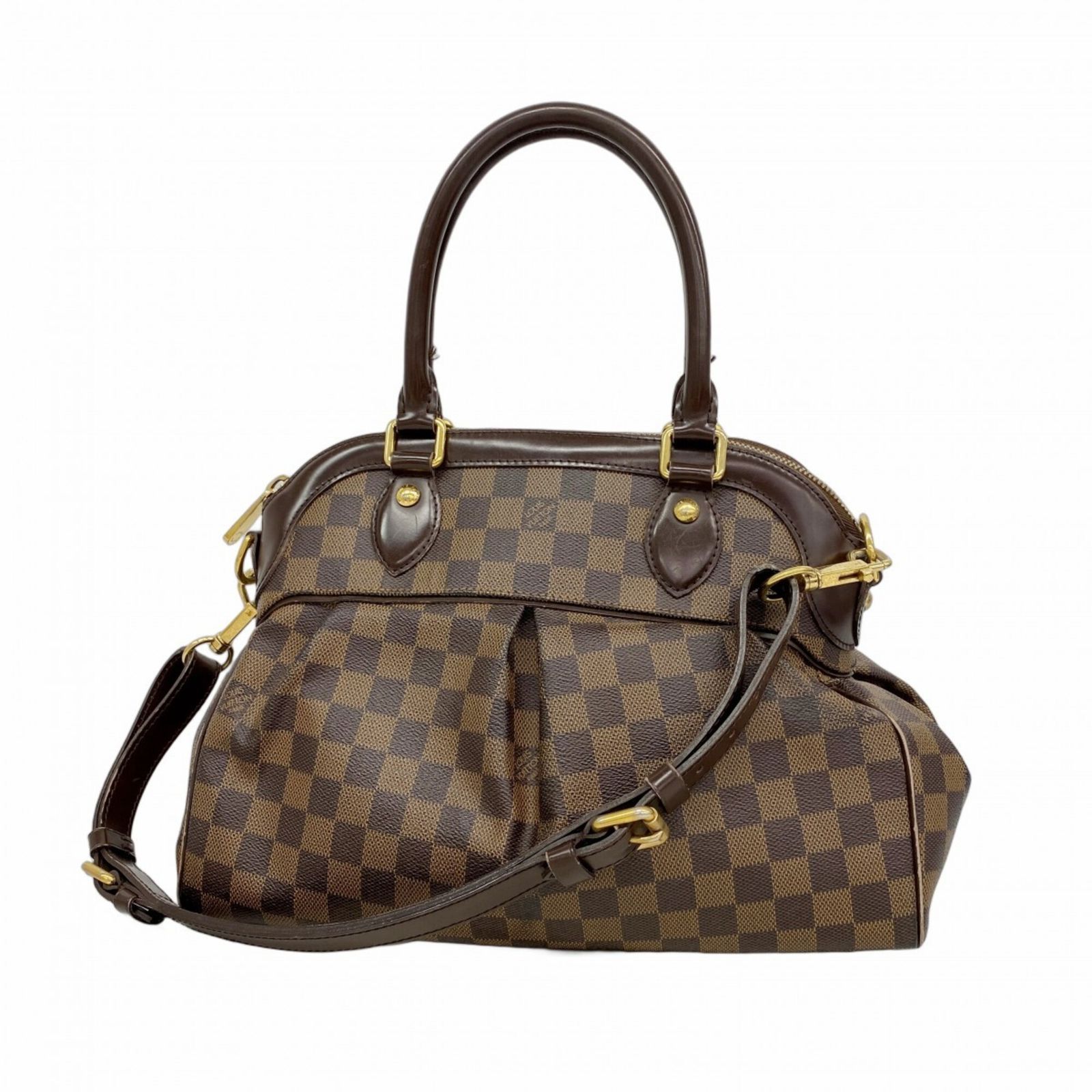 ルイ・ヴィトン(Louis Vuitton) ルイ・ヴィトン ハンドバッグ ダミエ トレヴィPM N51997 エベヌ 2wayバッグレディース P3018903