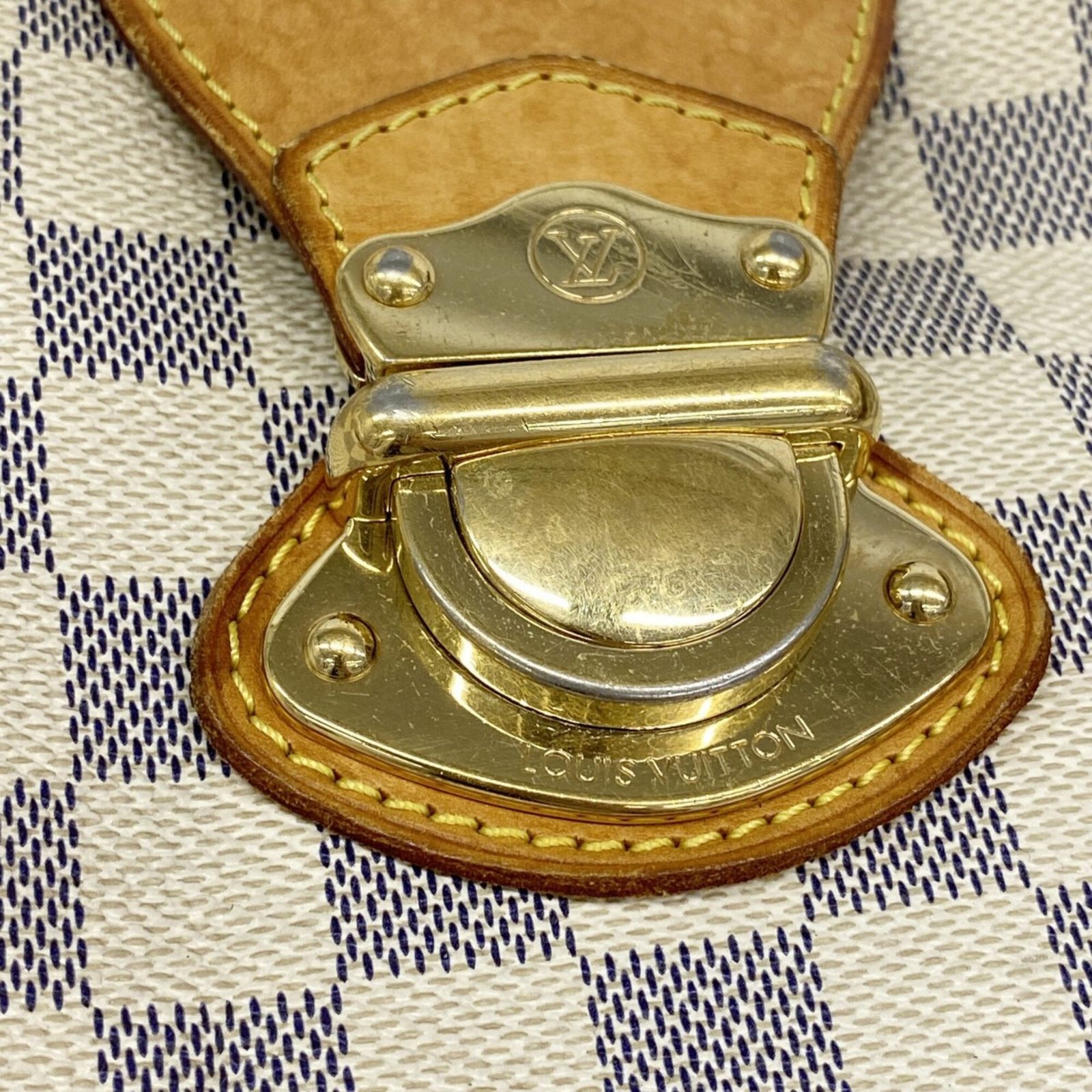 ルイ・ヴィトン(Louis Vuitton) ルイ・ヴィトン ショルダーバッグ ダミエ・アズール ストレーザGM N42221 ホワイトレディース P3018900