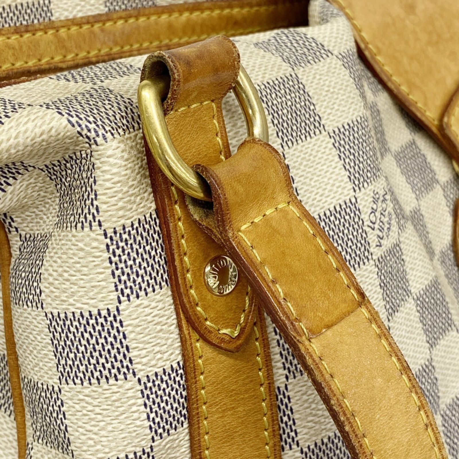 ルイ・ヴィトン(Louis Vuitton) ルイ・ヴィトン ショルダーバッグ ダミエ・アズール ストレーザGM N42221 ホワイトレディース P3018900