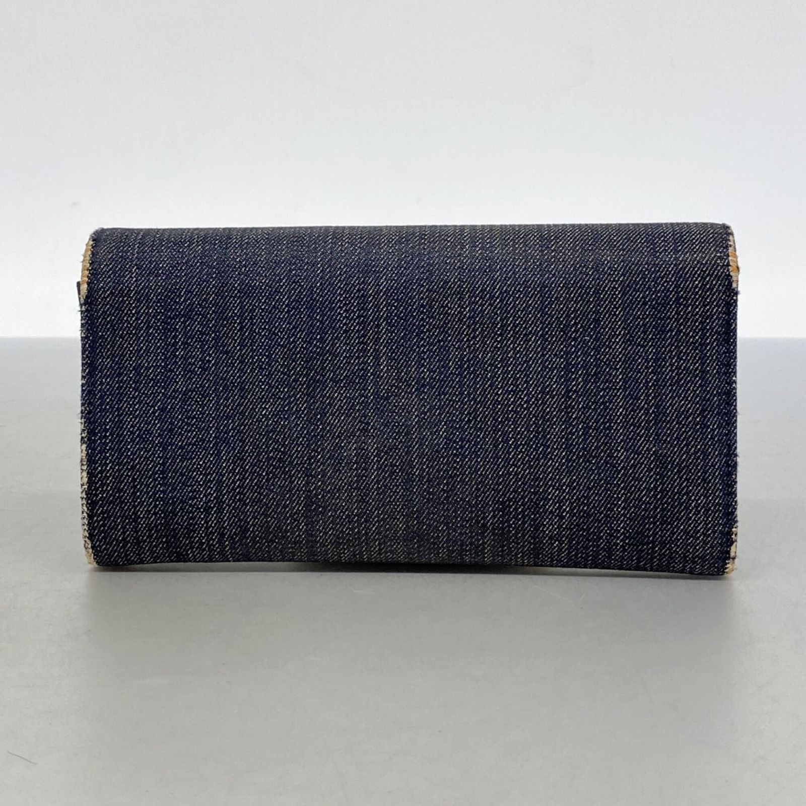 シャネル(Chanel) シャネル 長財布 ドーヴィル デニム ブラック オレンジ レディース P3018897 シャネル(Chanel) シャネル 長財布 ドーヴィル デニム ブラック オレンジ レディース P3018897
