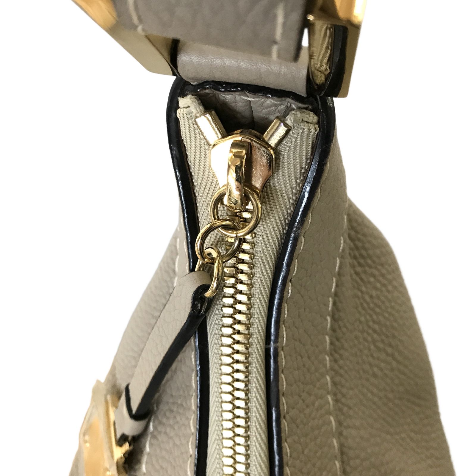 LOEWE ロエベ ワンショルダー ニューロード バッグ レザー ベージュ 肩掛け レディース 中古 良好 T11304210