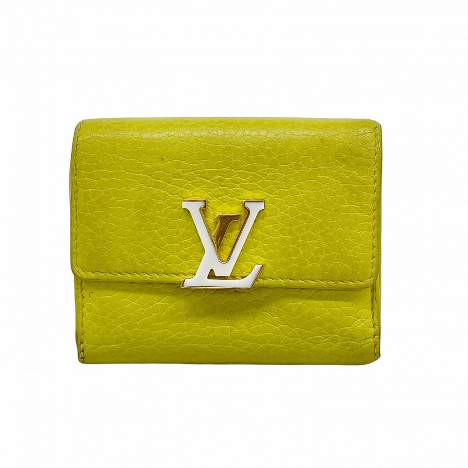 ルイ・ヴィトン(Louis Vuitton) ルイ・ヴィトン 三つ折り財布 ポルトフォイユ カプシーヌ XS M81230 セドラレディース P3001440