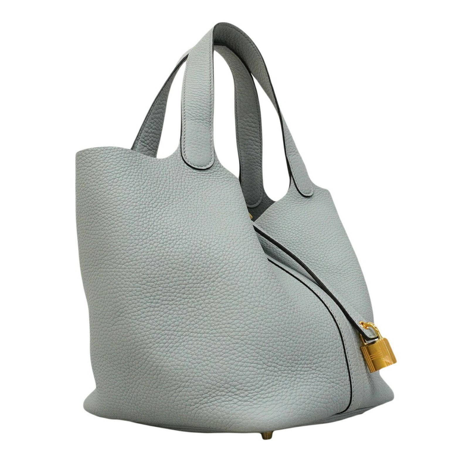 エルメス(Hermes) エルメス ハンドバッグ ピコタンロックMM トリヨンクレマンス ブルーペール W刻印レディース P2952424 エルメス(Hermes) エルメス ハンドバッグ ピコタンロックMM トリヨンクレマンス ブルーペール W刻印レディース P2952424