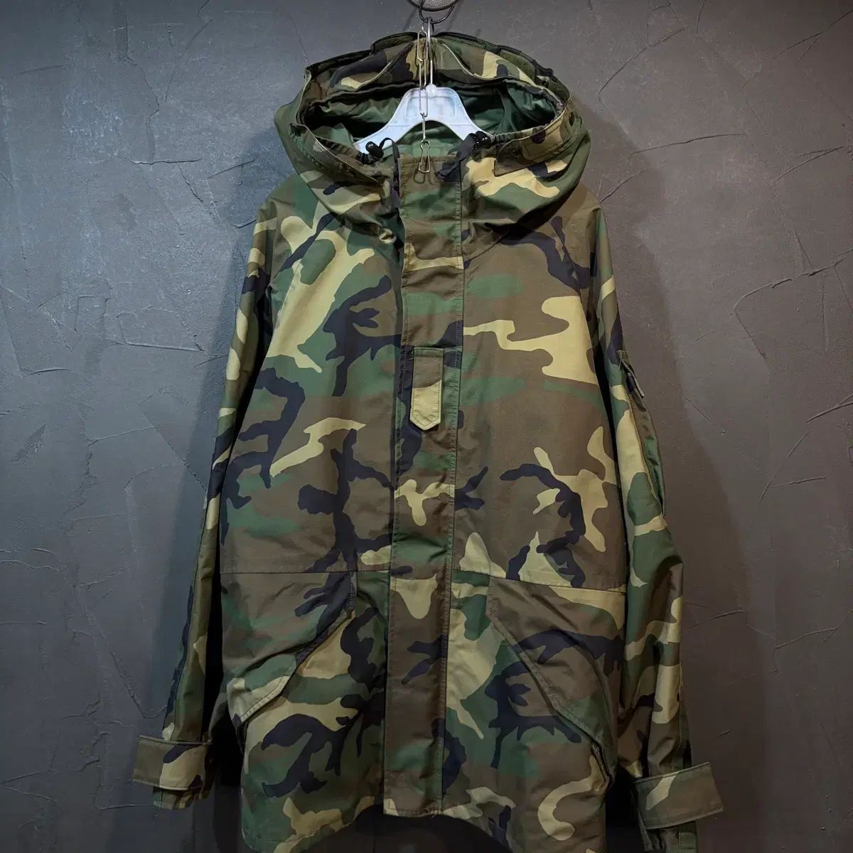 M-R US Army ミリタリー ヴィンテージ ウッドランド GORE-TEX パーカ