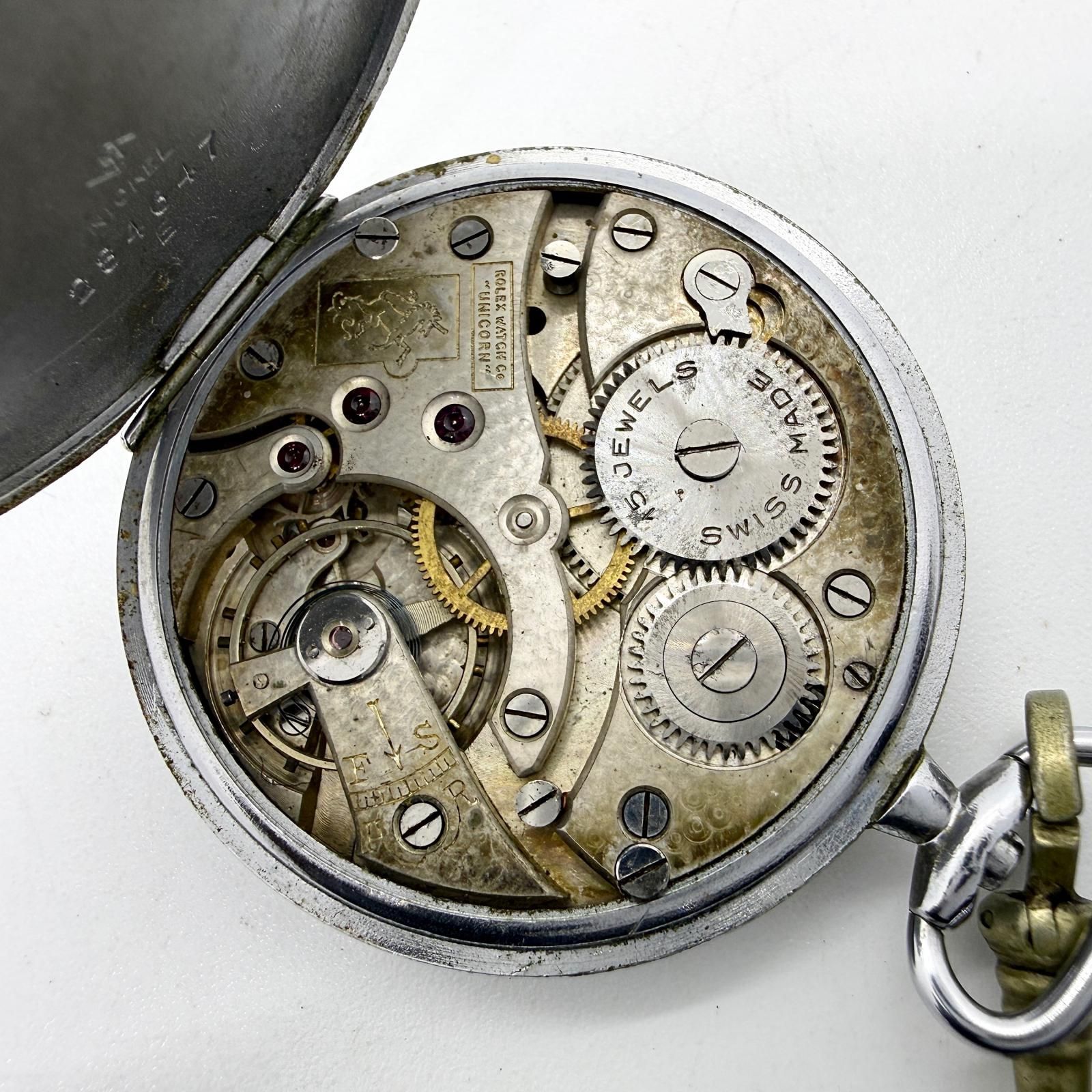 ROLEX ロレックス ユニコーン 284647 手巻き 懐中時計 訳あり ROLEX ロレックス ユニコーン 284647 手巻き 懐中時計 訳あり