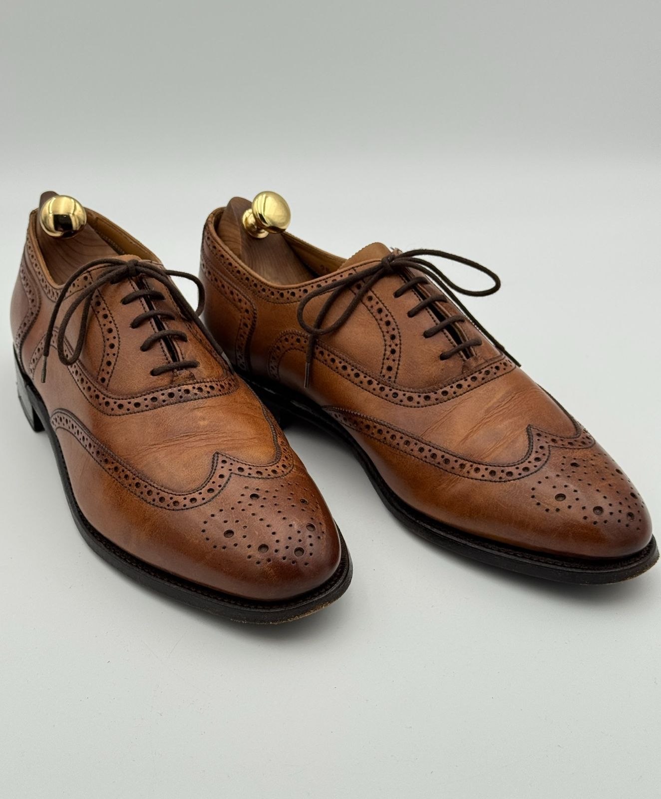 貴重 フォスターアンドサン Foster & Son UK9.5E 約28cm 69ラスト