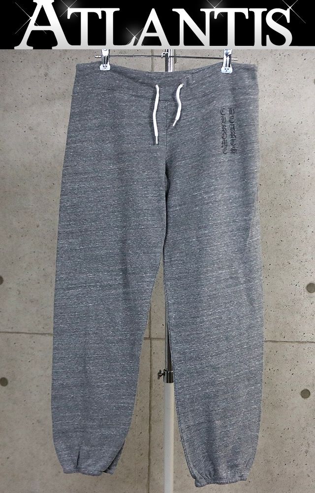 CHROME HEARTS 新宿店 クロムハーツ オールドイングリッシュロゴ スウェットパンツ メンズ size:S グレー 31317