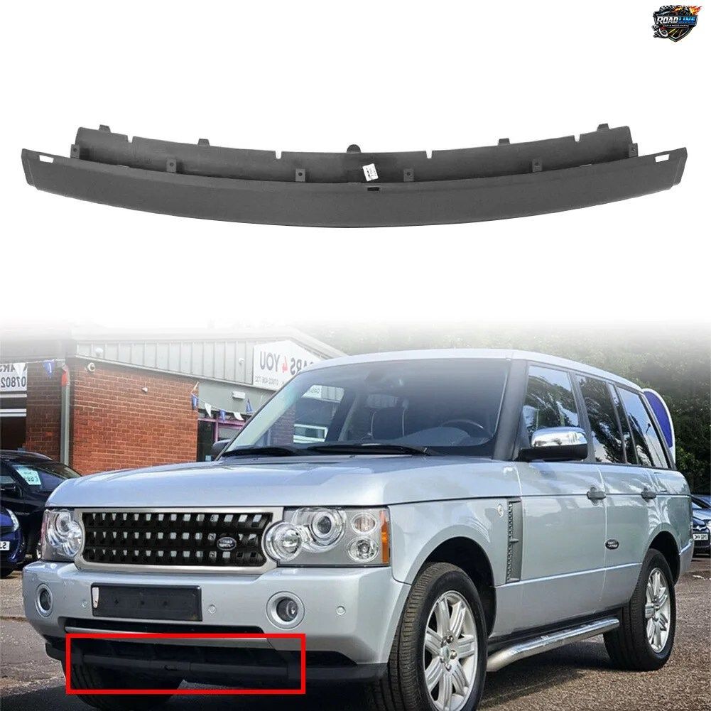 DXJ500040 ランドローバー レンジローバー L322 2002-2009 用 車のフロントバンパー下部エアディフレクターリップスポイラートリム ABSプラ