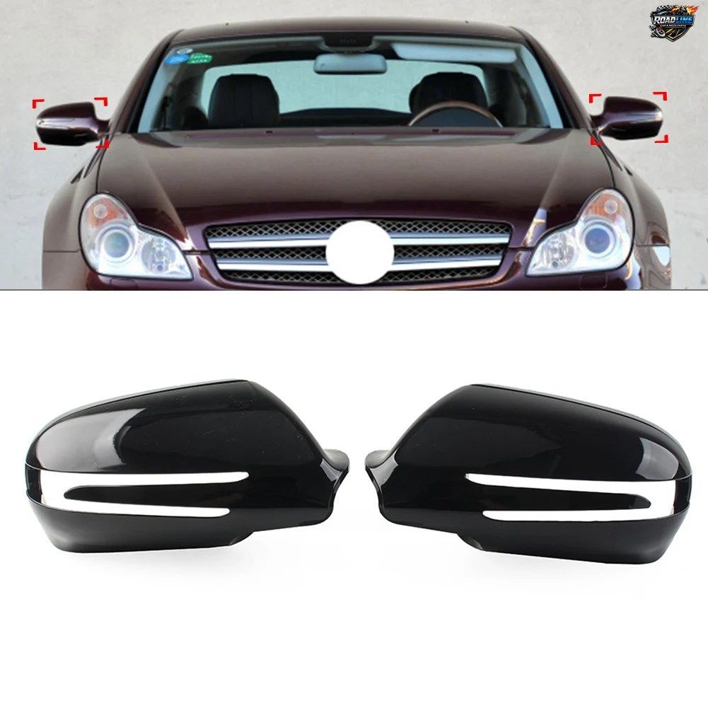 メルセデスベンツ E-クーペ CLS CLC SL SLKクラス W207 C207 W219 R230 R171用カーリアビューミラーカバー