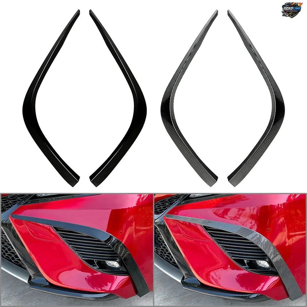 トヨタ カムリ スポーツ モデル 2018 2019 2020 用 フロントバンパー フォグランプ カバー トリム デコレーション アクセサリー 2個セット