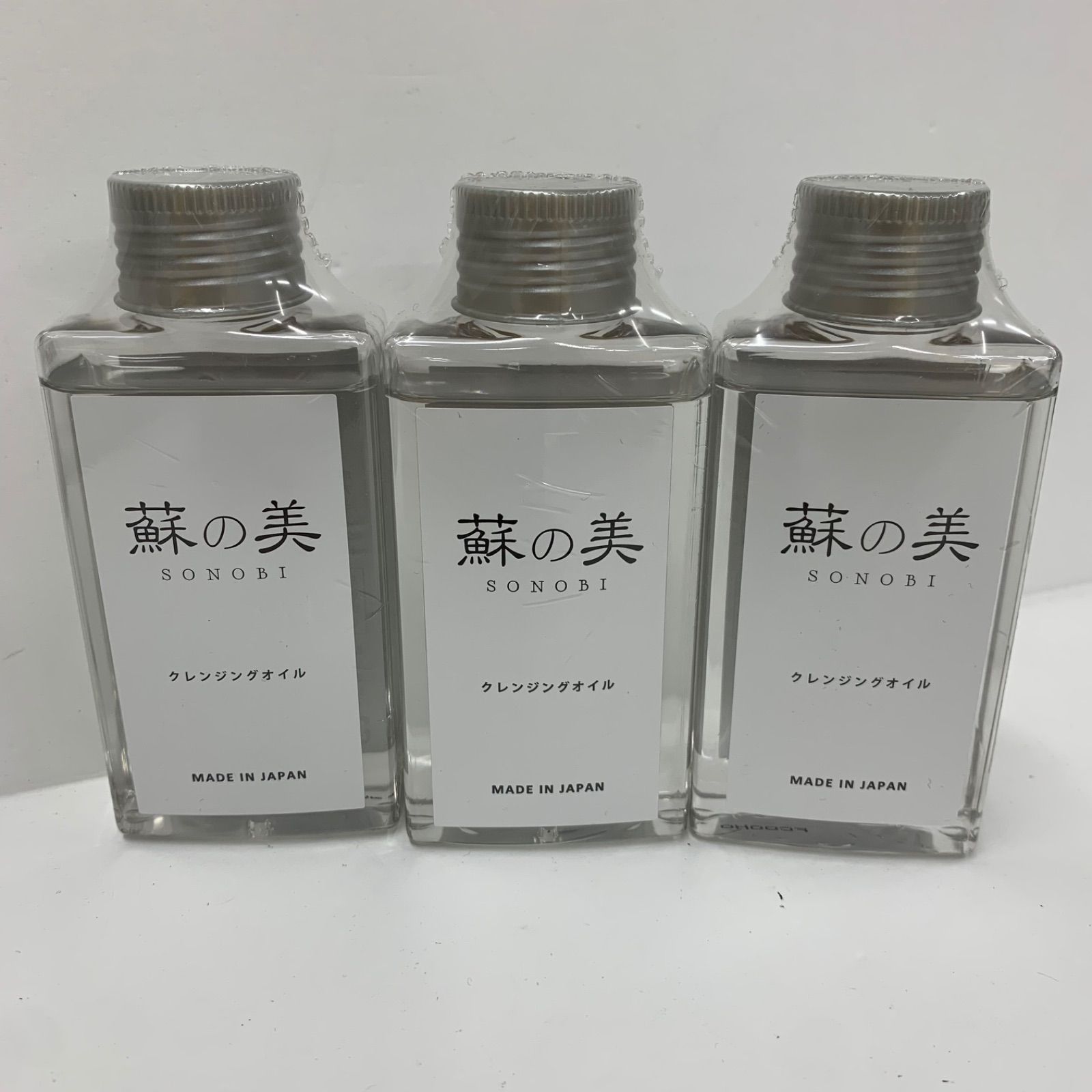 M4876 K SONOBI 蘇の美 クレンジングオイル 100ml 計3点セット