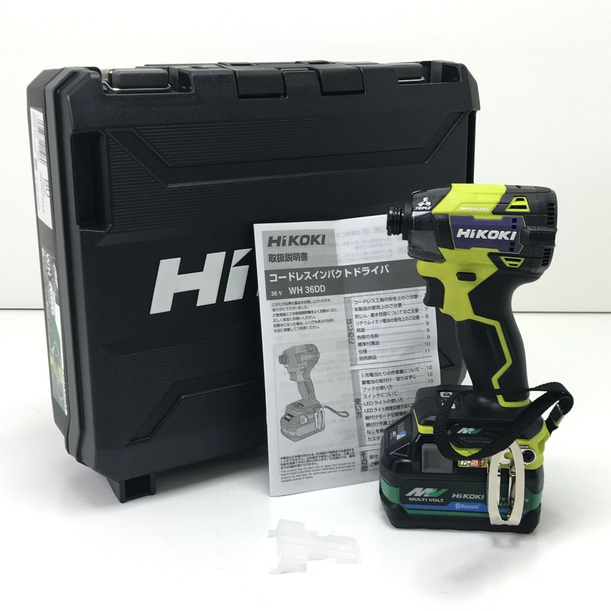 HiKOKI ハイコーキ インパクトドライバ WH36DD スパイダーイエロー