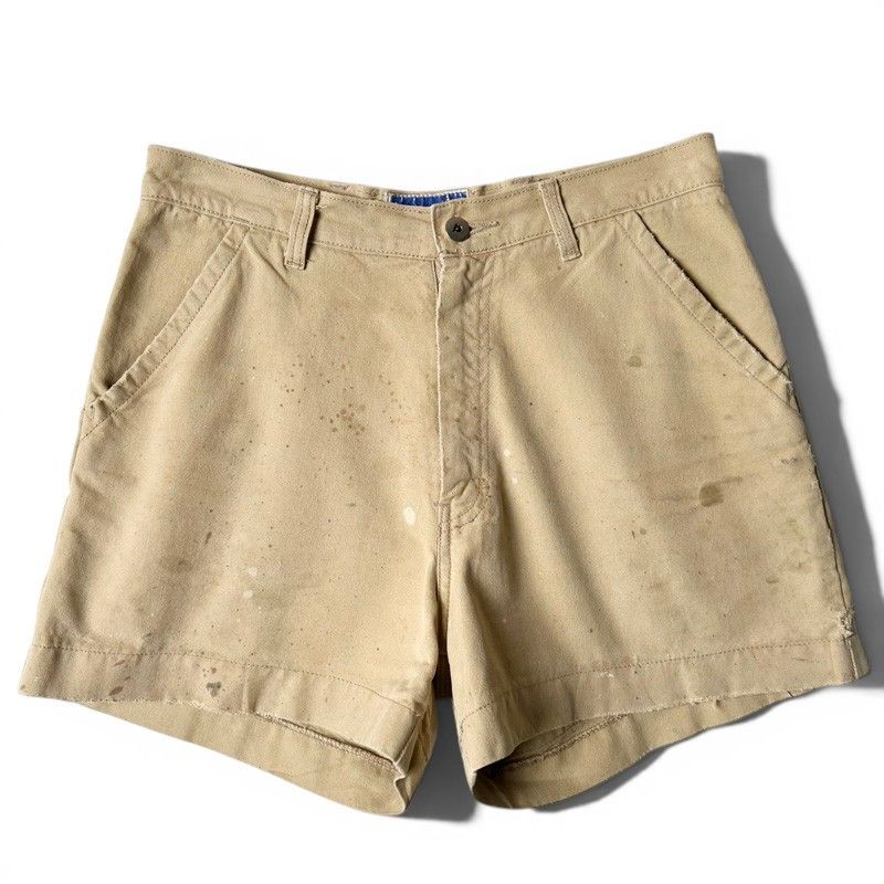 雰囲気系 70s 白タグ Patagonia スタンドアップ ショーツ 32 / 初期タグ 70年代 ビンテージ パタゴニア ショート パンツ 短パン コットン