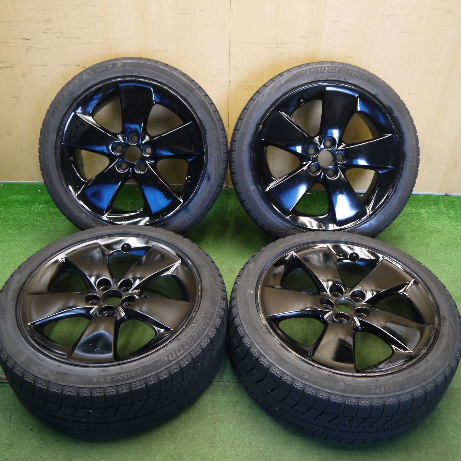引取限定★トヨタ純正30プリウス ツーリングホイール　4本タイヤセット プリウス30純正アルミ付き・ブリジストンVRX2 【公式通販】
