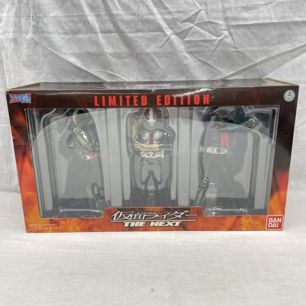 【中古】未開封･箱傷ﾐ)ｿﾌﾋﾞ魂 仮面ﾗｲﾀﾞｰTHE NEXT LIMITED EDITION 仮面ﾗｲﾀﾞｰ1号･2号･V3[91]