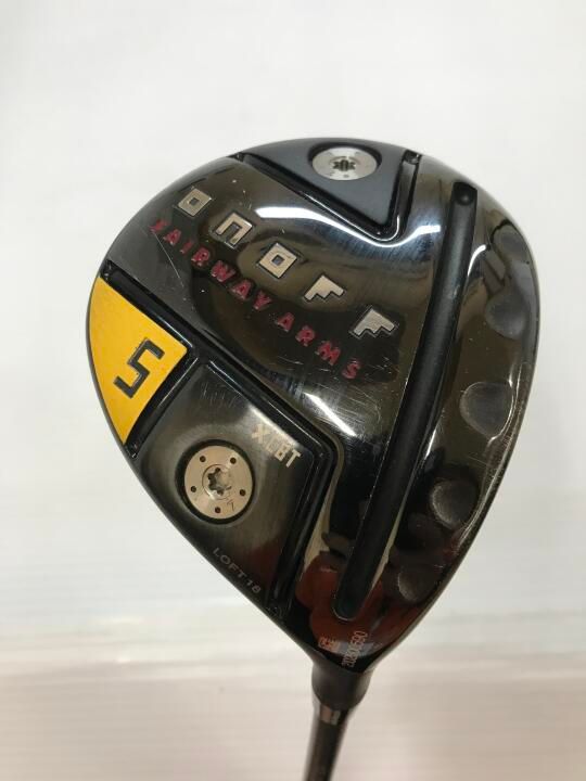 グローブライド　ONOFF FAIRWAY ARMS KURO 2022　18度　CBT:622F　Sフレックス　フェアウェイウッド　中古【最短即日発送】