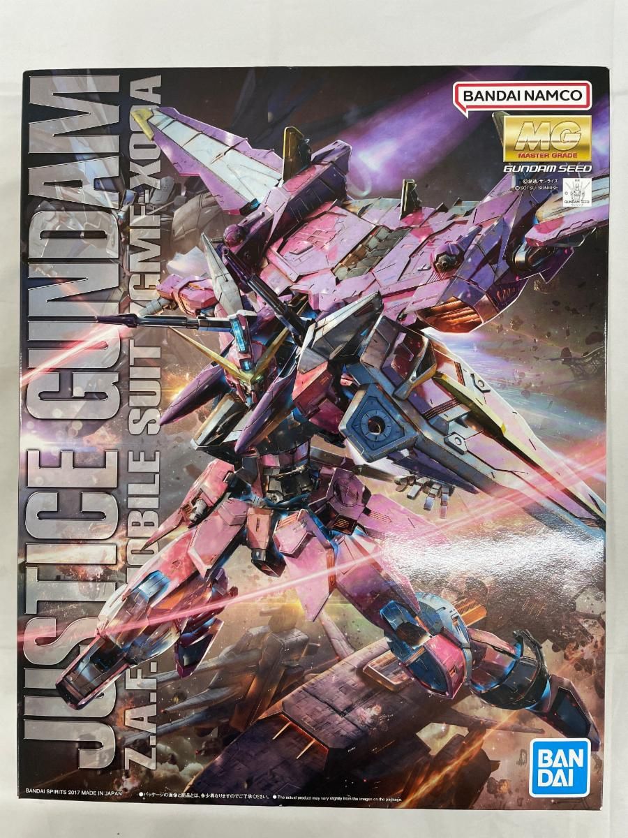 【未開封】1/100 MG ZGMF-X09A ジャスティスガンダム