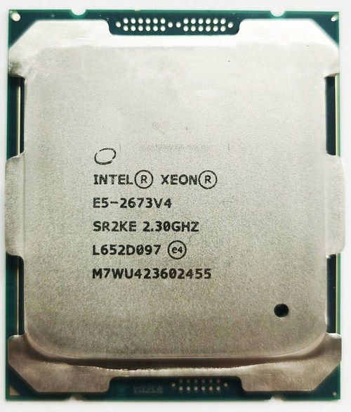 2個セット Intel Xeon E5-2673 v4 SR2KE 20C 2.3GHz LGA2011-3 50MB 135W DDR4-2400