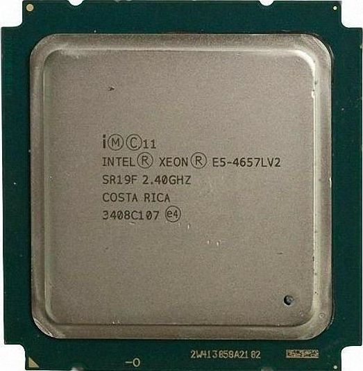 2個セット Intel Xeon E5-4657L v2 SR19F 12C 2.4GHz LGA2011 30MB 115W DDR3-1866