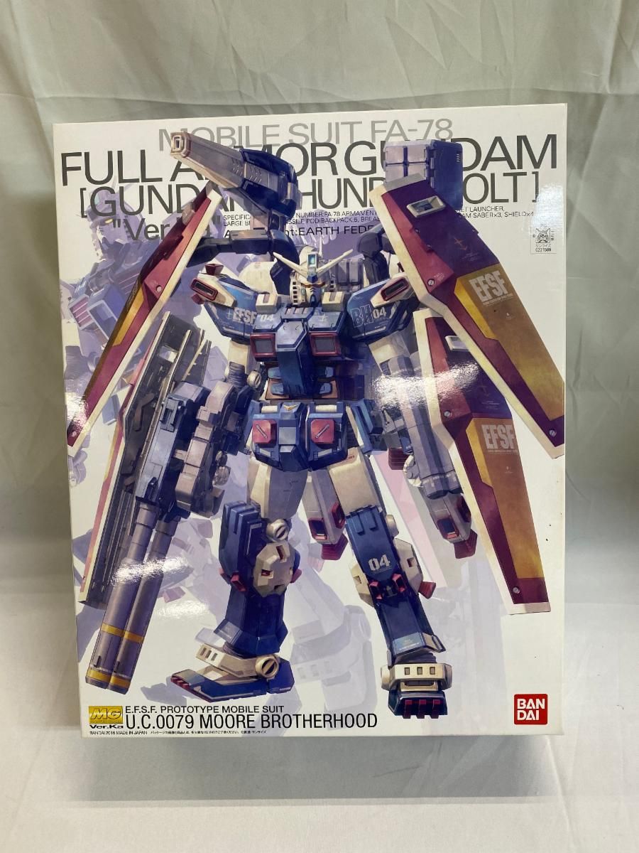 未開封】MG 1/100 機動戦士ガンダム サンダーボルト フルアーマー