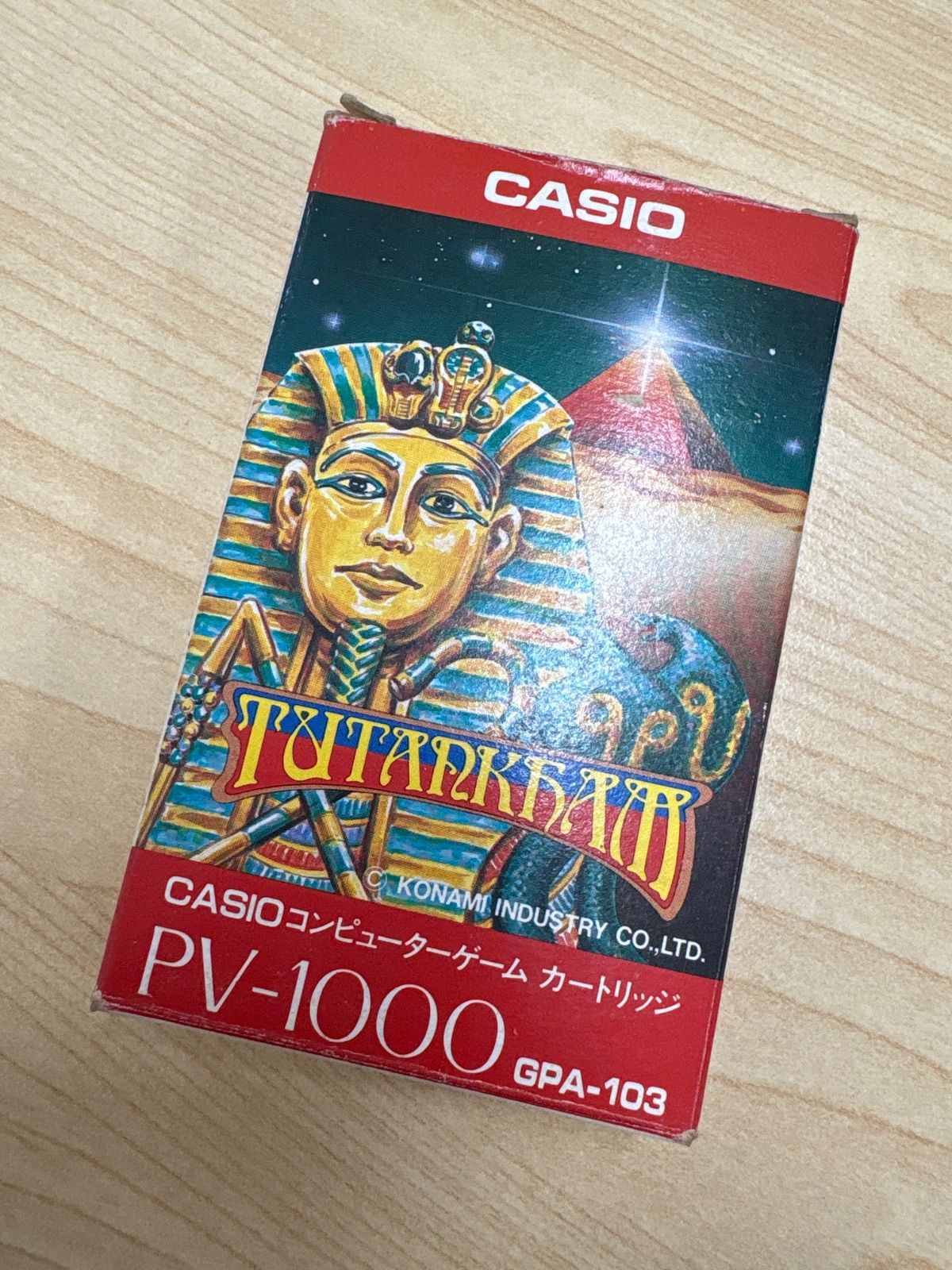 CASIO PV-1000 コンピュータゲーム ツタンカーム GPA-103 KONAMI