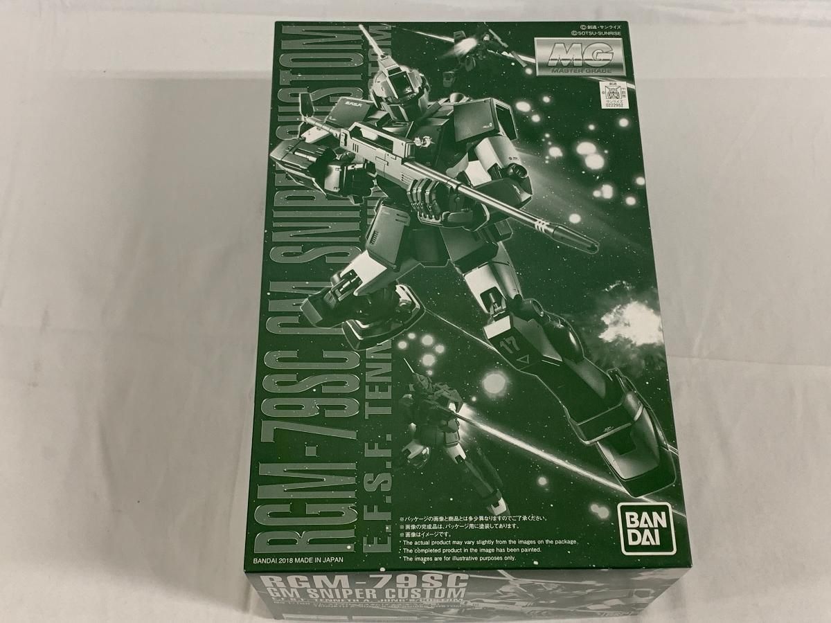 【未開封】MG 1/100 RGM-79SC ジム・スナイパーカスタム (テネス・A・ユング機) プラモデル(ホビーオンラインショップ限定)