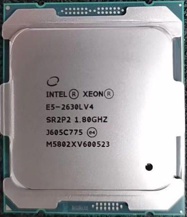 2個セット Intel Xeon E5-2630L v4 SR2P2 10C 1.8GHz LGA2011-3 25MB 55W DDR4-2133